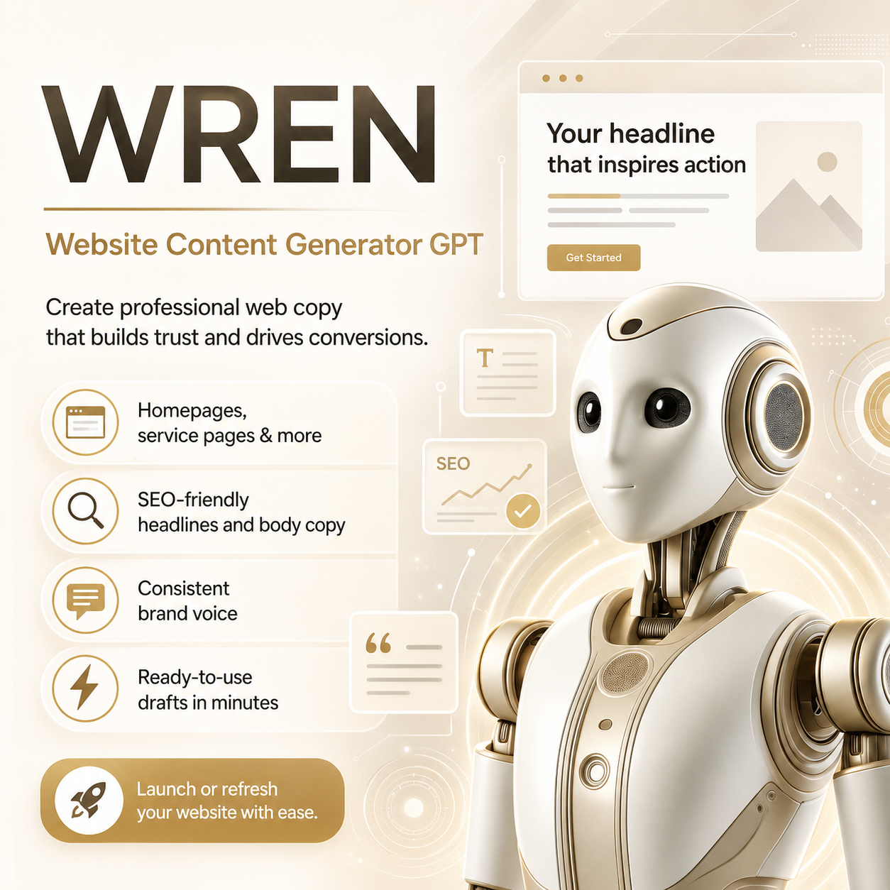 Wren Website Content Generator GPT