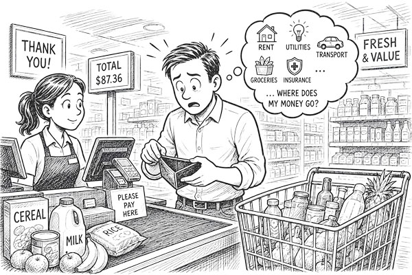 Grocery shopping and everyday spending decisions
