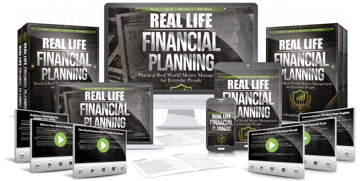 Real Life Financial Planning complete training package